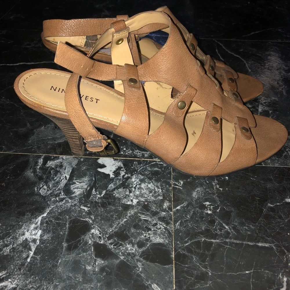 Nine West Leather Heels - Picture 2 of 4